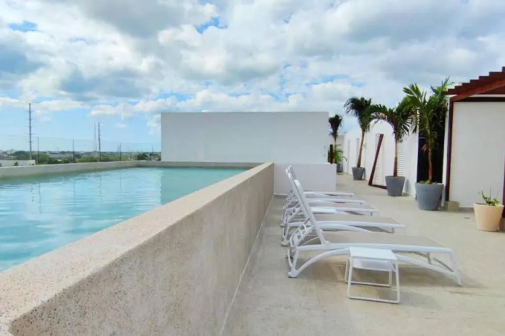 Apartmán Hermoso Departamento En Playa Del Carmen Mexiko